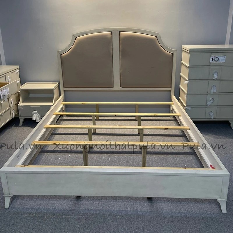 Bộ giường ngủ 4 món xuất Mỹ UBP02